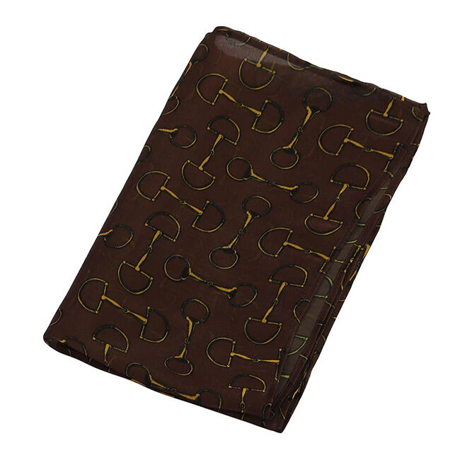 AWST International Lila Vintage Snaffle Bit Scarf - Brown image number null