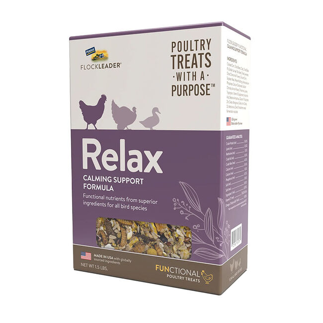 FlockLeader FUNctional Poultry Treats - Relax - Calming Support Formula image number null
