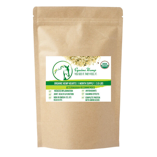 Equine Chia Organic Equine Hemp Hearts - 3.5 lb image number null