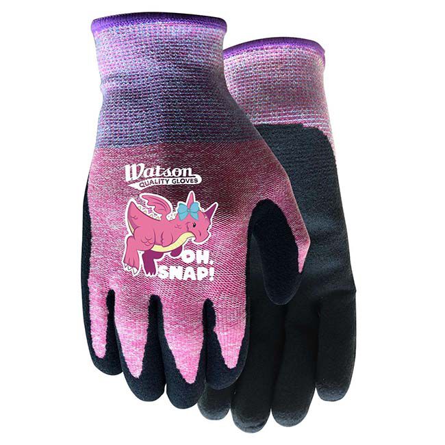 Watson Gloves Kids' L'il Sprout Gardening Gloves image number null