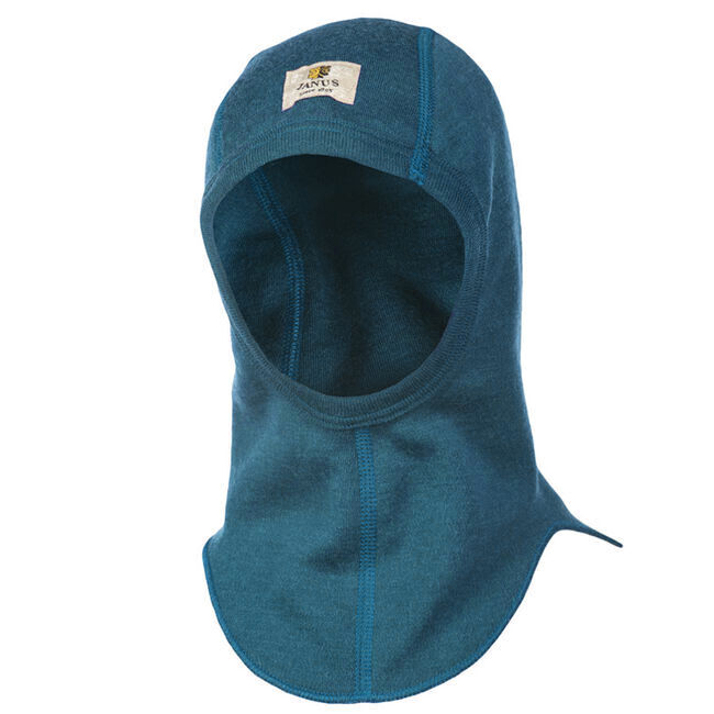 Janus Kids' Design Wool Balaclava - Blue | The Cheshire Horse