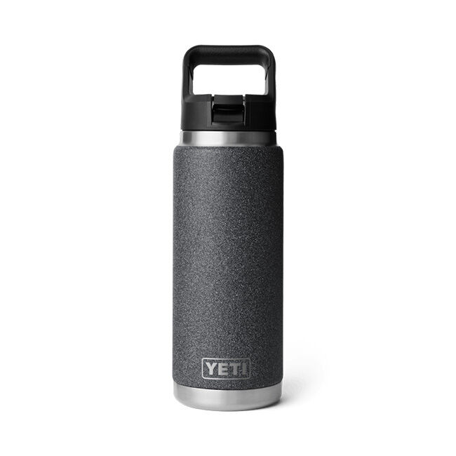 YETI Rambler 26 oz Straw Bottle - Black Stone image number null