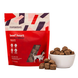Momentum Carnivore Nutrition Dog Treats - Beef Heart - 3 oz