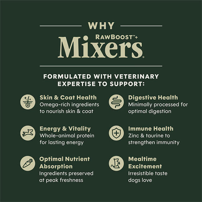 Instinct Freeze-Dried Raw Boost Mixers for Dogs - Gut Health Recipe image number null
