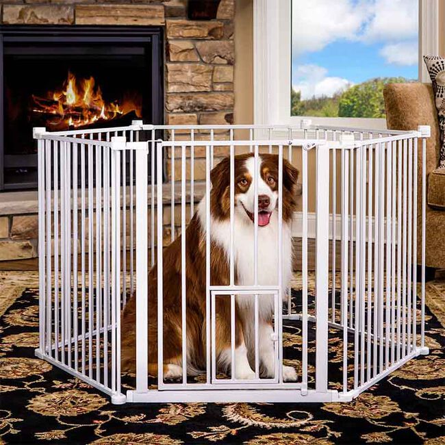 Carlson 2-in-1 Super Wide Pet Pen and Gate image number null