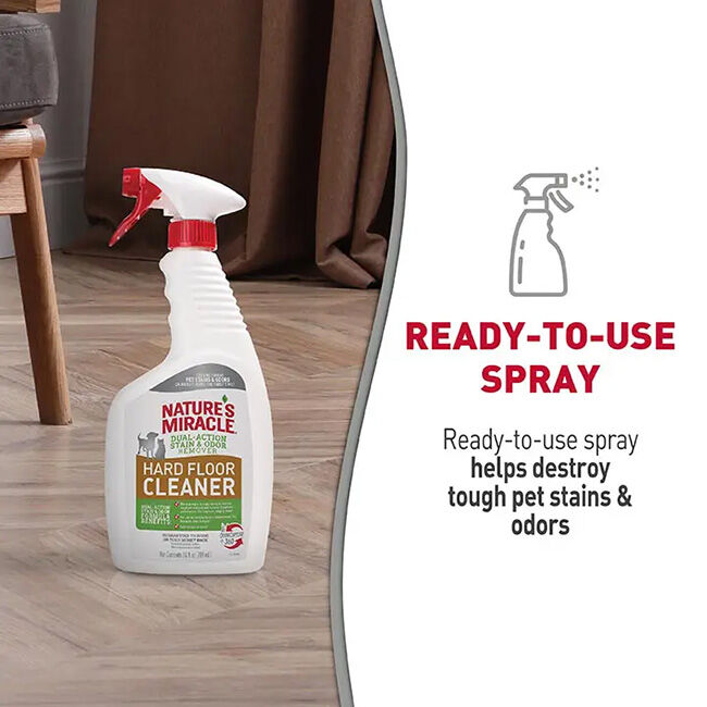 Nature's Miracle Hard Floor Cleaner - 24 oz image number null