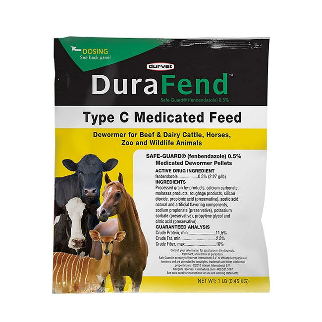 Durvet DuraFend Multi-Species Pellet Dewormer image number null