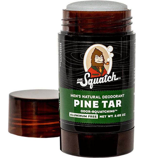 Dr. Squatch Men's Natural Deodorant - Pine Tar - 2.65 oz image number null