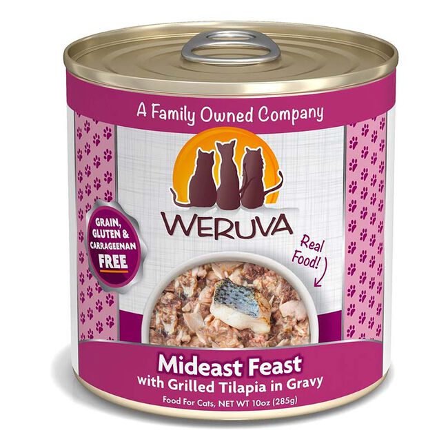 Weruva Classic Cat Food - Mideast Feast with Grilled Tilapia in Gravy image number null