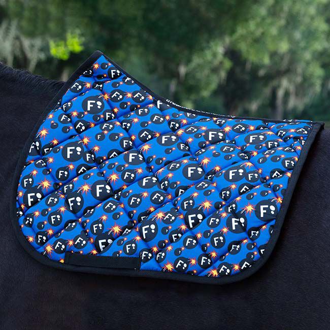 Dreamers & Schemers All Purpose Saddle Pad - F Bomb image number null