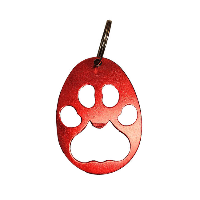 Cetacea Paw Print Bottle Opener - Closeout image number null