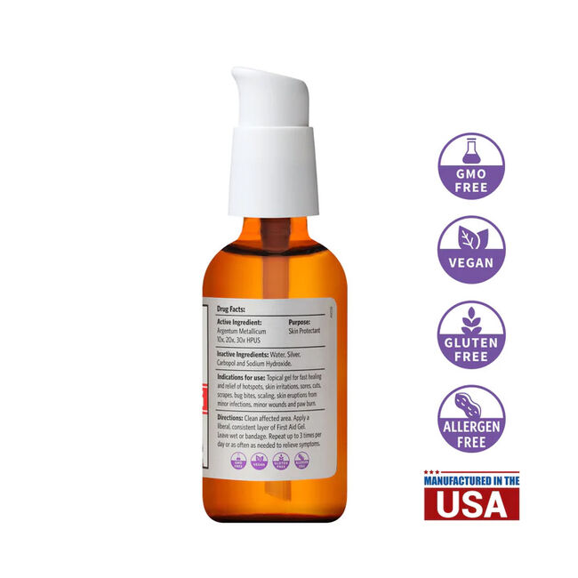 Sovereign Silver Pets First Aid Gel Topical Healing for Dogs & Cats