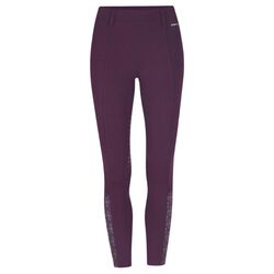 Kerrits Kids' Thermo Tech Full Leg Tight - Raisin Bit of Frost