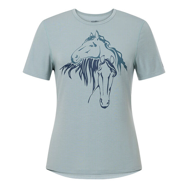 Kerrits Women's Equine Embrace Tee - Shoreline image number null