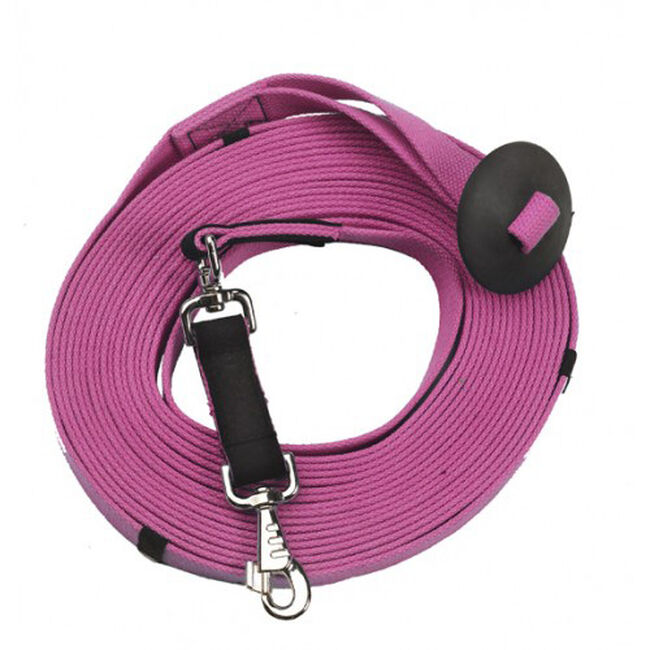 Centaur Cotton Web Lunge Line With Donut Ice Pink image number null