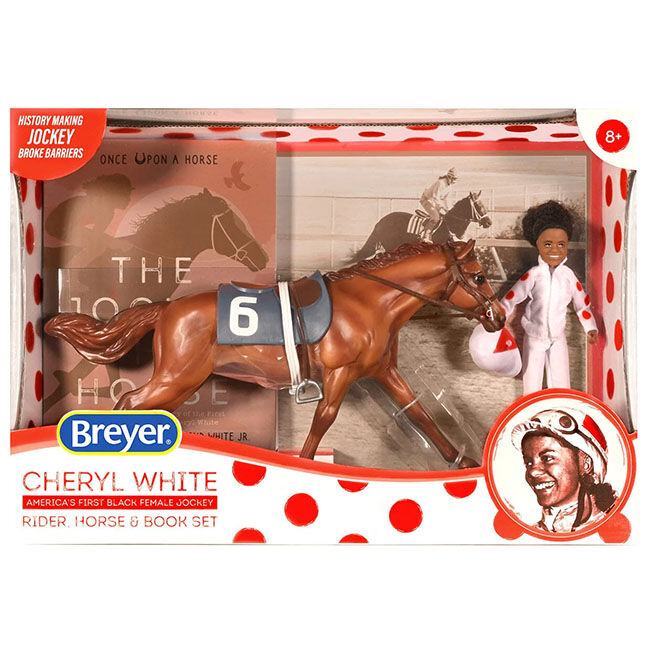 Breyer Cheryl White - Rider, Horse & Book Set image number null