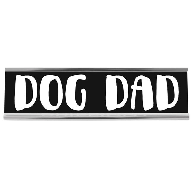 Wellspring Gift "Dog Dad" 8in Desk Sign image number null