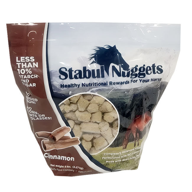 Stabul Nuggets Molasses-Free Horse Treats - Cinnamon - 5 lb image number null