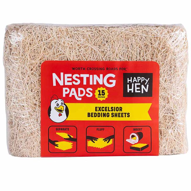 Happy Hen Nesting Pads - 15-Count image number null