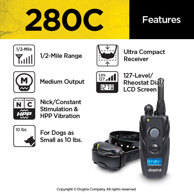 Dogtra 280C Remote Dog Trainer image number null