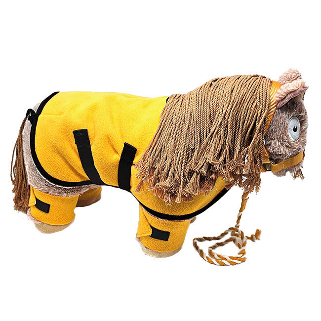 Crafty Ponies Toy Fleece Rug Set - Yellow image number null