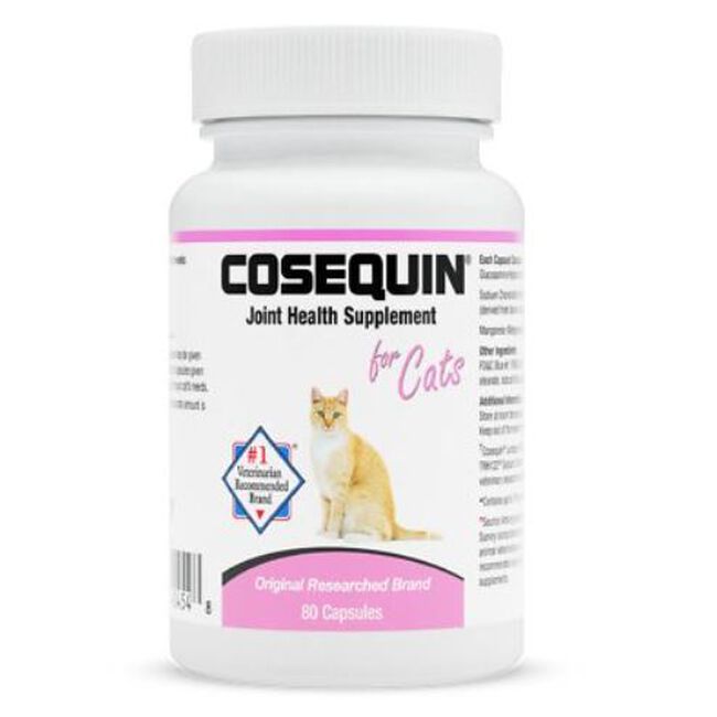 Nutramax Cosequin Chicken Flavored Capsules Joint Supplement for Cats image number null