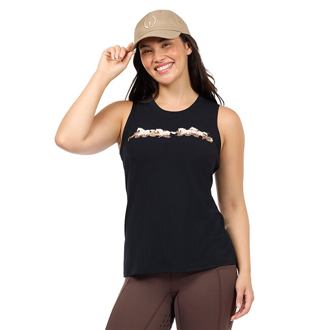 Kerrits Women's Horse Mirage Tank - Black image number null