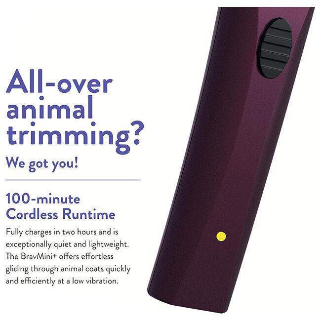 Wahl BravMini+ Cordless Clipper - Purple image number null