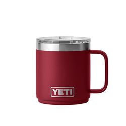 YETI 10 oz Rambler  Mug with Magslider Lid - Harvest Red