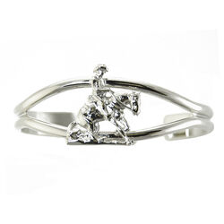 Finishing Touch of Kentucky Bracelet - Reigning Horse on Bangle