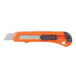 Ace Hardware 5-1/2" Sliding Utility Knife with Blade Snapper - Orange