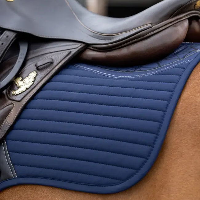 LeMieux Soft Shell Anti-Slip Close Contact Pad - Navy image number null