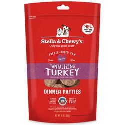 Stella & Chewy's Tantalizing Turkey Freeze-Dried Dinner Patties Dog Food