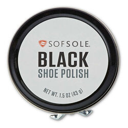 Sof Sole Shoe Polish - Black - 1.5 oz