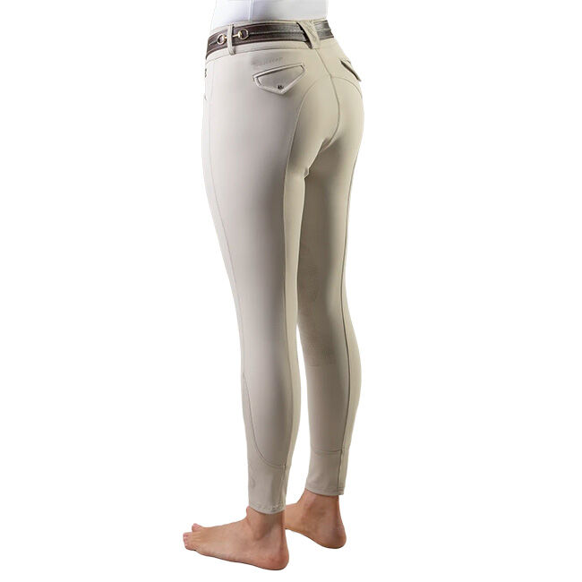 Tredstep Women's Evolute Pro Knee Patch Breeches - Tan image number null