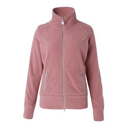 Horze Women's Ellie Fleece Riding Jacket - Ash Rose