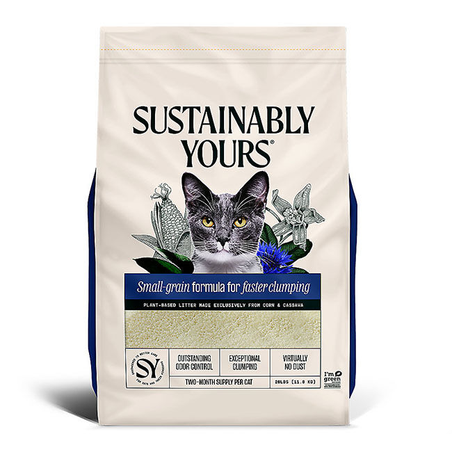 Sustainably Yours Multi-Cat + Natural Cat Litter 26 lbs image number null