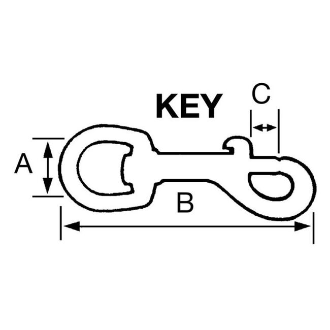 Campbell 3/8" Swiveling Round Eye Spring Snap image number null