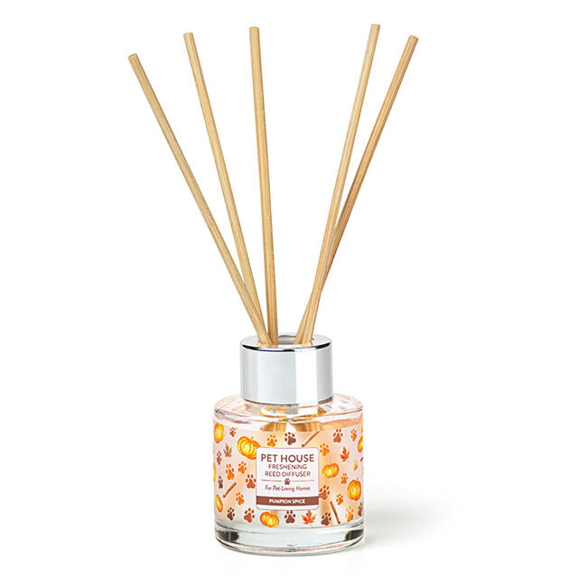 Pet House Candle Reed Diffuser - Pumpkin Spice image number null