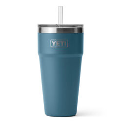 YETI Rambler 26 oz Stackable Cup with Straw Lid - Nordic Blue