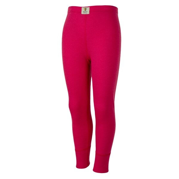 Janus Kids 100 Merino Wool Princess Leggings Pink