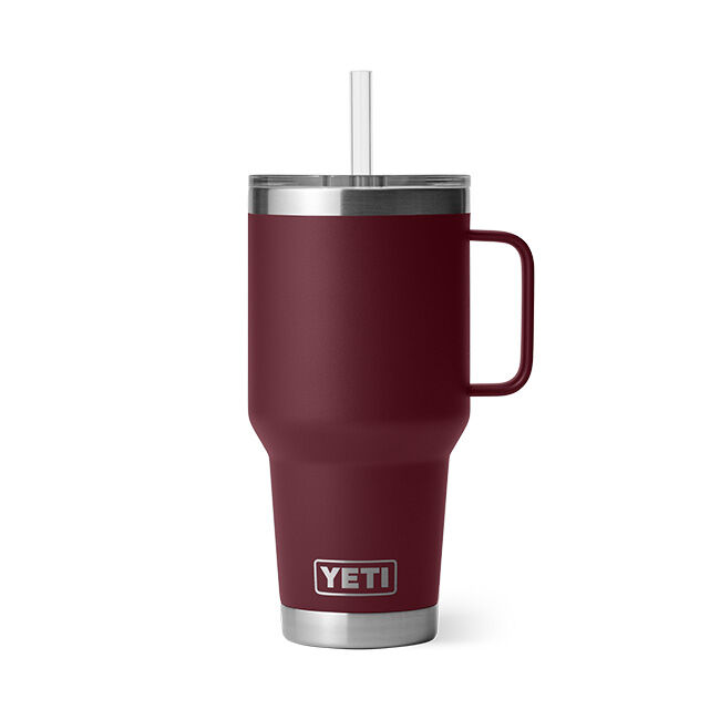 YETI Rambler 35 oz Straw Mug - Wild Vine Red image number null