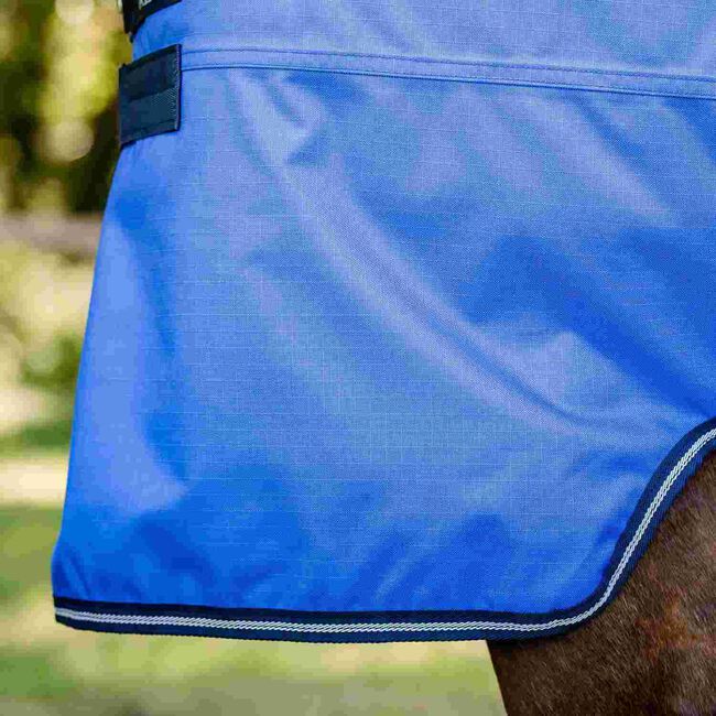 Horseware Amigo Hero Ripstop Turnout (0g Lite) - Blue/Navy & Grey - Closeout image number null