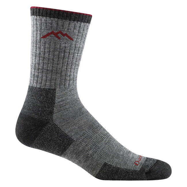 Darn Tough Men's Hiker Micro Crew Midweight Hiking Sock - Charcoal image number null