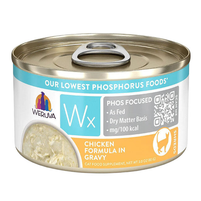 Weruva Wx Low Phosphorus Cat Food - Chicken Formula in Gravy image number null