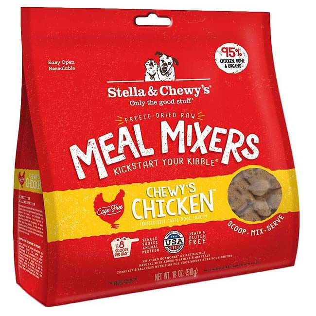 Stella & Chewy's Chicken Freeze-Dried Raw Meal Mixers image number null
