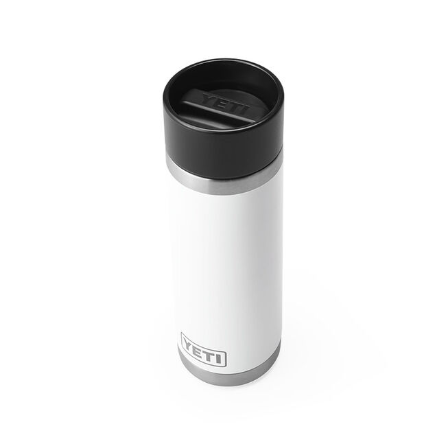 YETI Rambler 18 oz Bottle with HotShot Cap - White image number null