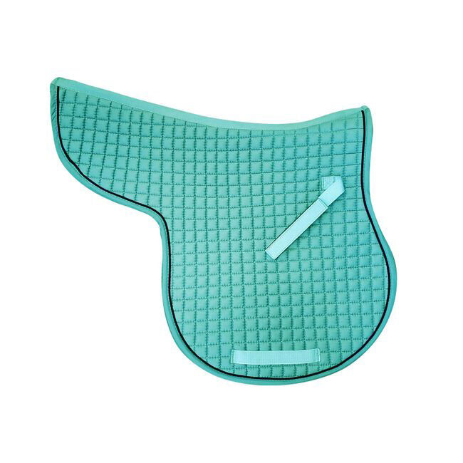 PRI Quilted All Purpose Contour Pad - Teal Blue w/ Black Trim image number null