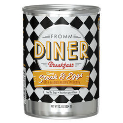 Fromm Diner Breakfast Dog Food - Sam's Steak & Eggs Recipe in Gravy - 12.5 oz