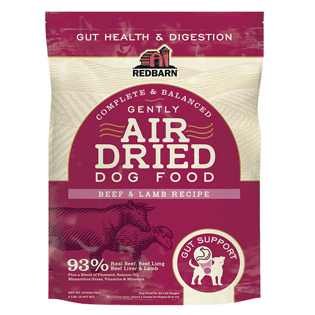 RedBarn Air-Dried Gut Health & Digestion Dog Food - Beef & Lamb Recipe - 2 lb image number null